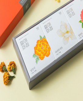 [2025년 설 선물세트 가격할인] 할매화첩 꽃차3종